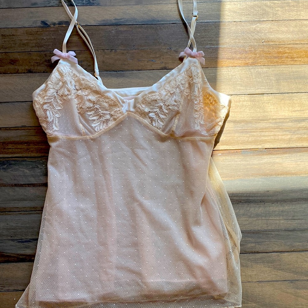 Banana Republic Lace Mesh Cami